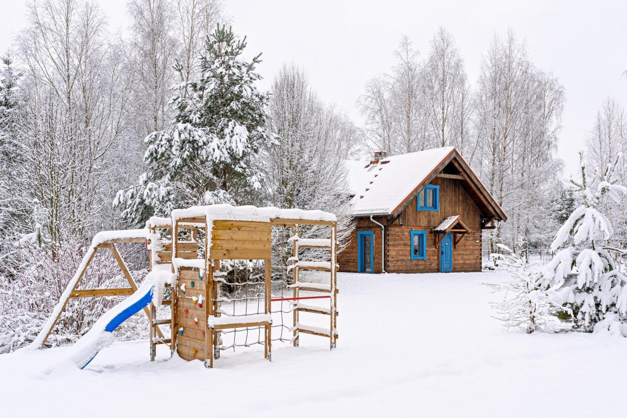 Ferienwohnung Ptasi Przyladek Mrągowo Exterior foto